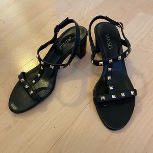 Vaneli studded heeled sandal size 8